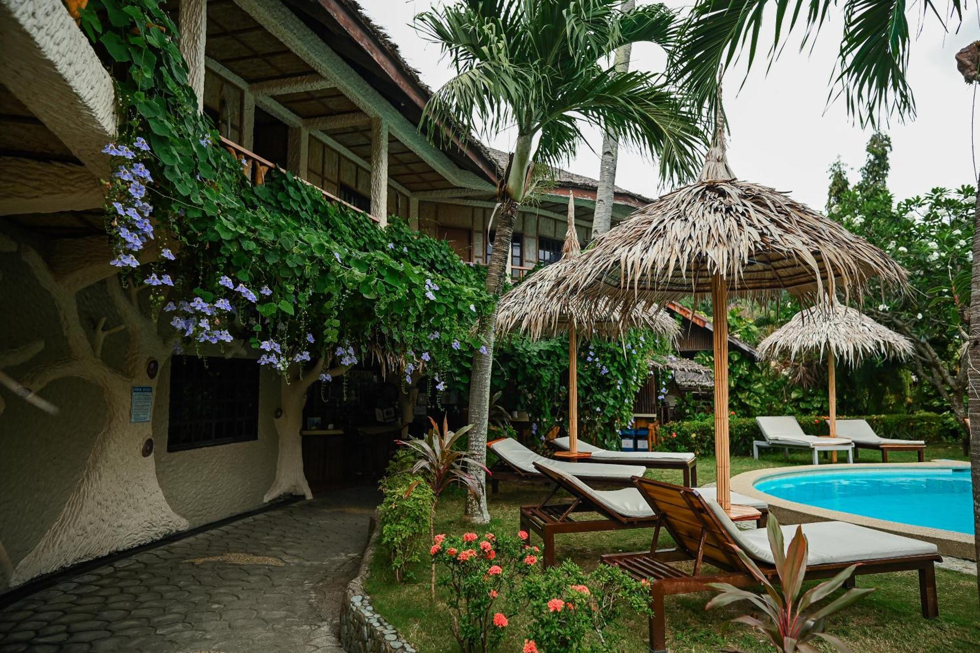 פוארטו גאלרה Garden Of Eden Dive Resort מראה חיצוני תמונה